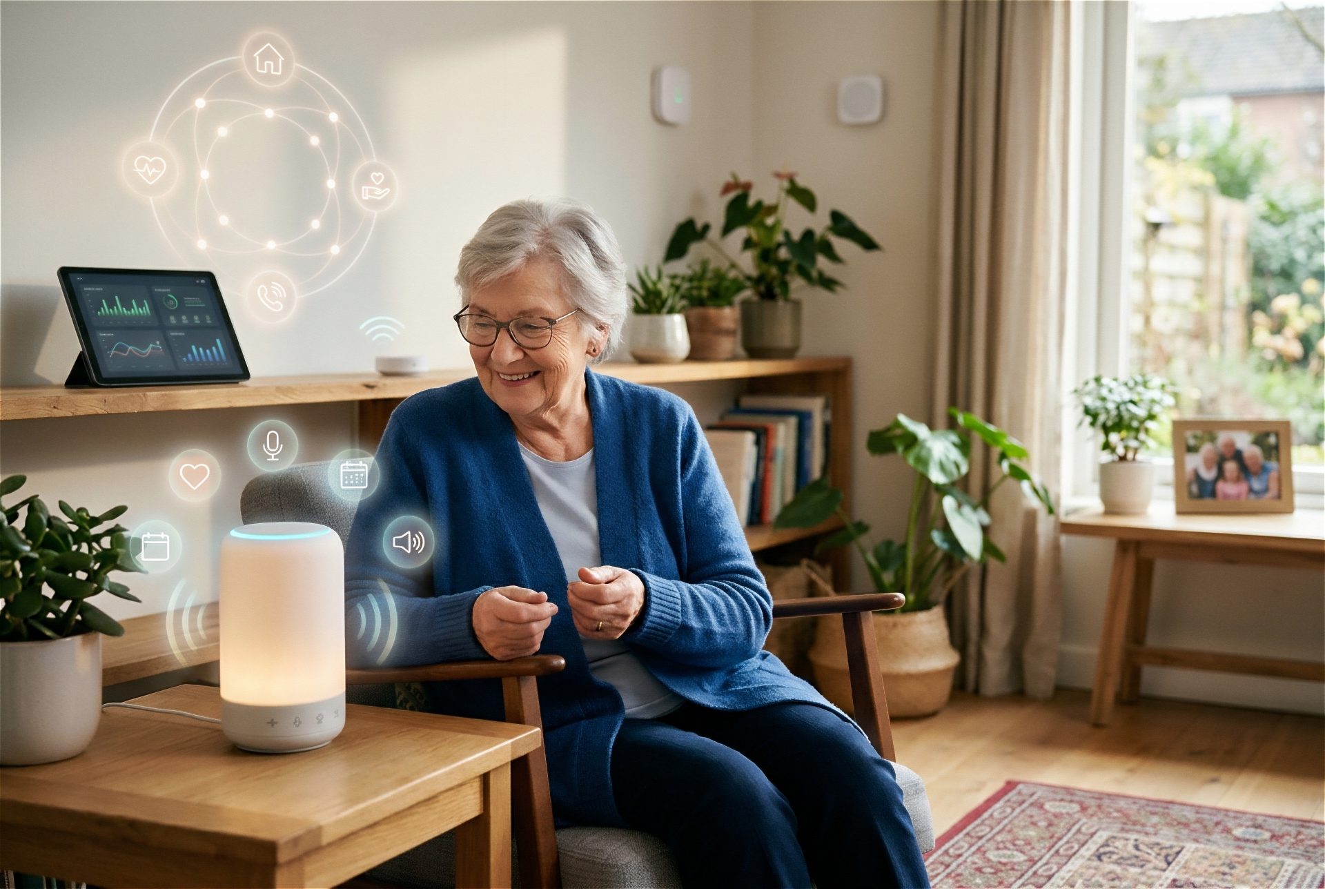 Mensch und KI vereint